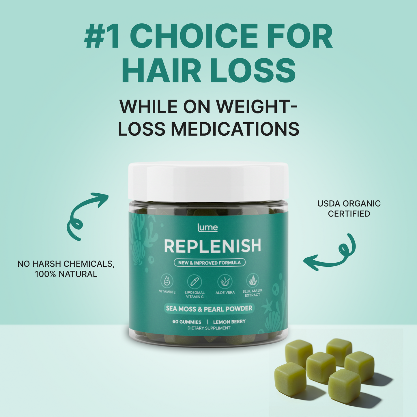 Hair Replenish Gummies